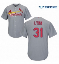 Youth Majestic St Louis Cardinals 31 Lance Lynn Authentic Grey Road Cool Base MLB Jersey Youth Majestic St Louis Cardinals 31 Lance Lynn Authentic Grey Road Cool Base MLB Jersey