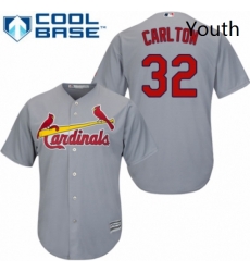 Youth Majestic St Louis Cardinals 32 Steve Carlton Replica Grey Road Cool Base MLB Jersey Youth Majestic St Louis Cardinals 32 Steve Carlton Replica Grey Road Cool Base MLB Jersey