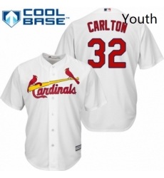 Youth Majestic St Louis Cardinals 32 Steve Carlton Replica White Home Cool Base MLB Jersey Youth Majestic St Louis Cardinals 32 Steve Carlton Replica White Home Cool Base MLB Jersey
