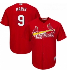 Youth Majestic St Louis Cardinals 9 Roger Maris Authentic Red Alternate Cool Base MLB Jersey Youth Majestic St Louis Cardinals 9 Roger Maris Authentic Red Alternate Cool Base MLB Jersey