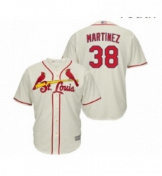 Youth St Louis Cardinals 38 Jose Martinez Replica Cream Alternate Cool Base Baseball Jersey Youth St Louis Cardinals 38 Jose Martinez Replica Cream Alternate Cool Base Baseball Jersey