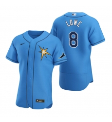 Men Tampa Bay Rays 8 Brandon Lowe Men Nike Light Blue Alternate 2020 Flex Base Team MLB Jersey Men Tampa Bay Rays 8 Brandon Lowe Men Nike Light Blue Alternate 2020 Flex Base Team MLB Jersey