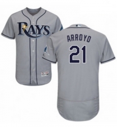Mens Majestic Tampa Bay Rays 21 Christian Arroyo Grey Road Flex Base Authentic Collection MLB Jersey Mens Majestic Tampa Bay Rays 21 Christian Arroyo Grey Road Flex Base Authentic Collection MLB Jersey