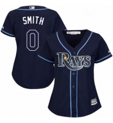 Womens Majestic Tampa Bay Rays 0 Mallex Smith Authentic Navy Blue Alternate Cool Base MLB Jersey Womens Majestic Tampa Bay Rays 0 Mallex Smith Authentic Navy Blue Alternate Cool Base MLB Jersey