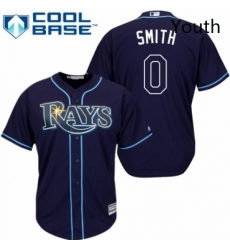 Youth Majestic Tampa Bay Rays 0 Mallex Smith Authentic Navy Blue Alternate Cool Base MLB Jersey Youth Majestic Tampa Bay Rays 0 Mallex Smith Authentic Navy Blue Alternate Cool Base MLB Jersey