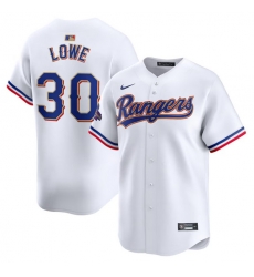 Men Texas Rangers 30 Nathaniel Lowe White 2024 Gold Collection Cool Base Stitched Baseball Jersey Men Texas Rangers 30 Nathaniel Lowe White 2024 Gold Collection Cool Base Stitched Baseball Jersey