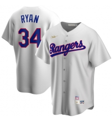 Men Texas Rangers 34 Nolan Ryan Nike Home Cooperstown Collection Player MLB Jersey White Men Texas Rangers 34 Nolan Ryan Nike Home Cooperstown Collection Player MLB Jersey White