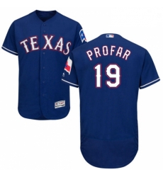 Mens Majestic Texas Rangers 19 Jurickson Profar Royal Blue Alternate Flex Base Authentic Collection MLB Jersey Mens Majestic Texas Rangers 19 Jurickson Profar Royal Blue Alternate Flex Base Authentic Collection MLB Jersey