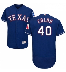 Mens Majestic Texas Rangers 40 Bartolo Colon Royal Blue Alternate Flex Base Authentic Collection MLB Jersey Mens Majestic Texas Rangers 40 Bartolo Colon Royal Blue Alternate Flex Base Authentic Collection MLB Jersey