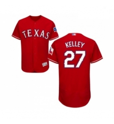 Mens Texas Rangers 27 Shawn Kelley Red Alternate Flex Base Authentic Collection Baseball Jersey Mens Texas Rangers 27 Shawn Kelley Red Alternate Flex Base Authentic Collection Baseball Jersey