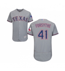 Mens Texas Rangers 41 Logan Forsythe Grey Road Flex Base Authentic Collection Baseball Jersey Mens Texas Rangers 41 Logan Forsythe Grey Road Flex Base Authentic Collection Baseball Jersey