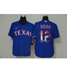 Rangers 12 Rougned Odor Royal 2020 Nike Cool Base Fashion Jersey Rangers 12 Rougned Odor Royal 2020 Nike Cool Base Fashion Jersey
