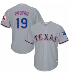 Youth Majestic Texas Rangers 19 Jurickson Profar Authentic Grey Road Cool Base MLB Jersey Youth Majestic Texas Rangers 19 Jurickson Profar Authentic Grey Road Cool Base MLB Jersey