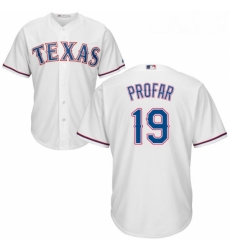 Youth Majestic Texas Rangers 19 Jurickson Profar Authentic White Home Cool Base MLB Jersey Youth Majestic Texas Rangers 19 Jurickson Profar Authentic White Home Cool Base MLB Jersey