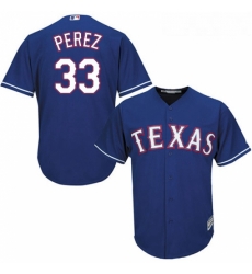 Youth Majestic Texas Rangers 33 Martin Perez Authentic Royal Blue Alternate 2 Cool Base MLB Jersey Youth Majestic Texas Rangers 33 Martin Perez Authentic Royal Blue Alternate 2 Cool Base MLB Jersey