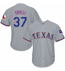 Youth Majestic Texas Rangers 37 Jason Grilli Authentic Grey Road Cool Base MLB Jersey Youth Majestic Texas Rangers 37 Jason Grilli Authentic Grey Road Cool Base MLB Jersey