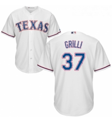 Youth Majestic Texas Rangers 37 Jason Grilli Replica White Home Cool Base MLB Jersey Youth Majestic Texas Rangers 37 Jason Grilli Replica White Home Cool Base MLB Jersey