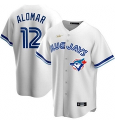 Blue Jays 12 Roberto Alomar White 2020 Nike Cool Base Jersey Blue Jays 12 Roberto Alomar White 2020 Nike Cool Base Jersey