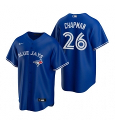 Men Toronto Blue Jays 26 Matt Chapman Royal Cool Base Stitched Jerse Men Toronto Blue Jays 26 Matt Chapman Royal Cool Base Stitched Jerse