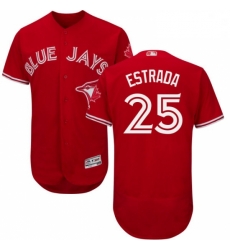 Mens Majestic Toronto Blue Jays 25 Marco Estrada Scarlet Flexbase Authentic Collection Alternate MLB Jersey Mens Majestic Toronto Blue Jays 25 Marco Estrada Scarlet Flexbase Authentic Collection Alternate MLB Jersey