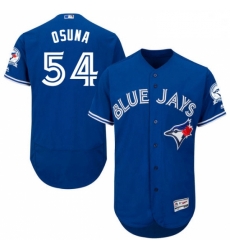 Mens Majestic Toronto Blue Jays 54 Roberto Osuna Blue Alternate Flex Base Authentic Collection MLB Jersey Mens Majestic Toronto Blue Jays 54 Roberto Osuna Blue Alternate Flex Base Authentic Collection MLB Jersey