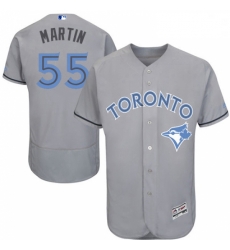 Mens Majestic Toronto Blue Jays 55 Russell Martin Authentic Gray 2016 Fathers Day Fashion Flex Base Jersey Mens Majestic Toronto Blue Jays 55 Russell Martin Authentic Gray 2016 Fathers Day Fashion Flex Base Jersey