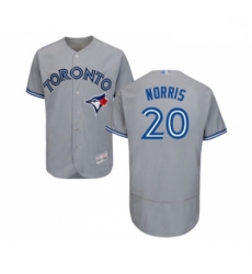 Mens Toronto Blue Jays 20 Bud Norris Grey Road Flex Base Authentic Collection Baseball Jersey Mens Toronto Blue Jays 20 Bud Norris Grey Road Flex Base Authentic Collection Baseball Jersey