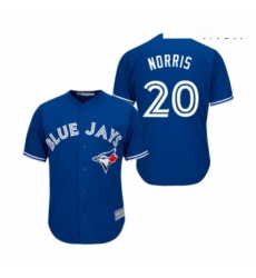 Mens Toronto Blue Jays 20 Bud Norris Replica Blue Alternate Baseball Jersey Mens Toronto Blue Jays 20 Bud Norris Replica Blue Alternate Baseball Jersey