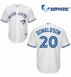 Womens Majestic Toronto Blue Jays 20 Josh Donaldson Authentic White MLB Jersey Womens Majestic Toronto Blue Jays 20 Josh Donaldson Authentic White MLB Jersey
