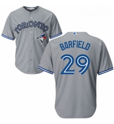 Youth Majestic Toronto Blue Jays 29 Jesse Barfield Authentic Grey Road MLB Jersey Youth Majestic Toronto Blue Jays 29 Jesse Barfield Authentic Grey Road MLB Jersey