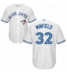 Youth Majestic Toronto Blue Jays 32 Dave Winfield Replica White Home MLB Jersey Youth Majestic Toronto Blue Jays 32 Dave Winfield Replica White Home MLB Jersey