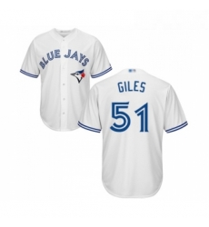 Youth Toronto Blue Jays 51 Ken Giles Replica White Home Baseball Jersey Youth Toronto Blue Jays 51 Ken Giles Replica White Home Baseball Jersey