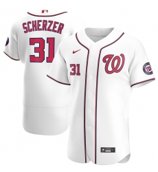 Men Washington Nationals 31 Max Scherzer Men Nike White Home 2020 Flex Base Player MLB Jersey Men Washington Nationals 31 Max Scherzer Men Nike White Home 2020 Flex Base Player MLB Jersey