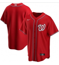 Men Washington Nationals Nike Red Blank Jersey Men Washington Nationals Nike Red Blank Jersey