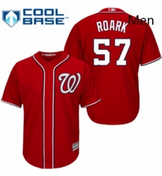 Mens Majestic Washington Nationals 57 Tanner Roark Replica Red Alternate 1 Cool Base MLB Jersey Mens Majestic Washington Nationals 57 Tanner Roark Replica Red Alternate 1 Cool Base MLB Jersey
