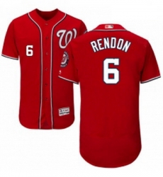 Mens Majestic Washington Nationals 6 Anthony Rendon Red Alternate Flex Base Authentic Collection MLB Jersey Mens Majestic Washington Nationals 6 Anthony Rendon Red Alternate Flex Base Authentic Collection MLB Jersey