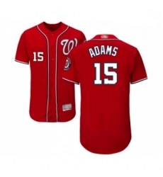 Mens Washington Nationals 15 Matt Adams Red Alternate Flex Base Authentic Collection Baseball Jersey Mens Washington Nationals 15 Matt Adams Red Alternate Flex Base Authentic Collection Baseball Jersey
