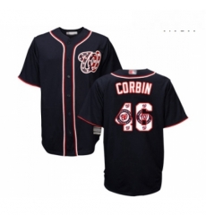 Mens Washington Nationals 46 Patrick Corbin Authentic Navy Blue Team Logo Fashion Cool Base Baseball Jersey Mens Washington Nationals 46 Patrick Corbin Authentic Navy Blue Team Logo Fashion Cool Base Baseball Jersey