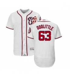 Mens Washington Nationals 63 Sean Doolittle White Home Flex Base Authentic Collection Baseball Jersey Mens Washington Nationals 63 Sean Doolittle White Home Flex Base Authentic Collection Baseball Jersey