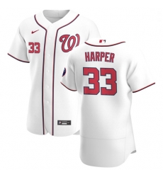 Washington Nationals 33 Ryne Harper Men Nike White Home 2020 Authentic Player MLB Jersey Washington Nationals 33 Ryne Harper Men Nike White Home 2020 Authentic Player MLB Jersey