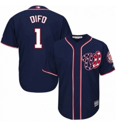 Youth Majestic Washington Nationals 1 Wilmer Difo Authentic Navy Blue Alternate 2 Cool Base MLB Jersey Youth Majestic Washington Nationals 1 Wilmer Difo Authentic Navy Blue Alternate 2 Cool Base MLB Jersey