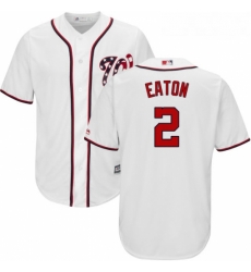 Youth Majestic Washington Nationals 2 Adam Eaton Replica White Home Cool Base MLB Jersey Youth Majestic Washington Nationals 2 Adam Eaton Replica White Home Cool Base MLB Jersey