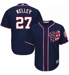 Youth Majestic Washington Nationals 27 Shawn Kelley Replica Navy Blue Alternate 2 Cool Base MLB Jersey Youth Majestic Washington Nationals 27 Shawn Kelley Replica Navy Blue Alternate 2 Cool Base MLB Jersey