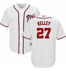 Youth Majestic Washington Nationals 27 Shawn Kelley Replica White Home Cool Base MLB Jersey Youth Majestic Washington Nationals 27 Shawn Kelley Replica White Home Cool Base MLB Jersey