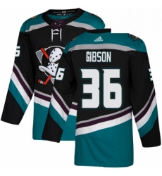 Mens Adidas Anaheim Ducks 36 John Gibson Authentic Black Teal Third NHL Jersey Mens Adidas Anaheim Ducks 36 John Gibson Authentic Black Teal Third NHL Jersey