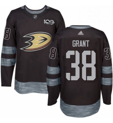 Mens Adidas Anaheim Ducks 38 Derek Grant Authentic Black 1917 2017 100th Anniversary NHL Jersey Mens Adidas Anaheim Ducks 38 Derek Grant Authentic Black 1917 2017 100th Anniversary NHL Jersey