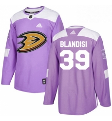 Mens Adidas Anaheim Ducks 39 Joseph Blandisi Authentic Purple Fights Cancer Practice NHL Jersey Mens Adidas Anaheim Ducks 39 Joseph Blandisi Authentic Purple Fights Cancer Practice NHL Jersey