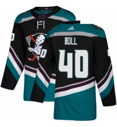 Mens Adidas Anaheim Ducks 40 Jared Boll Authentic Black Teal Third NHL Jersey Mens Adidas Anaheim Ducks 40 Jared Boll Authentic Black Teal Third NHL Jersey