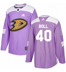 Mens Adidas Anaheim Ducks 40 Jared Boll Authentic Purple Fights Cancer Practice NHL Jersey Mens Adidas Anaheim Ducks 40 Jared Boll Authentic Purple Fights Cancer Practice NHL Jersey