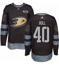 Mens Adidas Anaheim Ducks 40 Jared Boll Premier Black 1917 2017 100th Anniversary NHL Jersey Mens Adidas Anaheim Ducks 40 Jared Boll Premier Black 1917 2017 100th Anniversary NHL Jersey